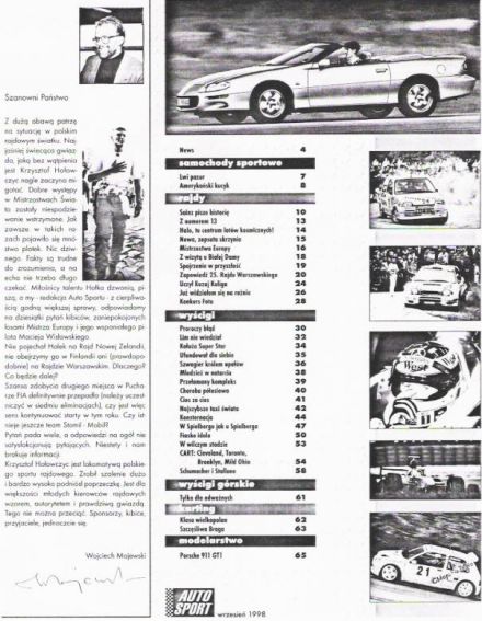 Rajd Polski - 1998r.